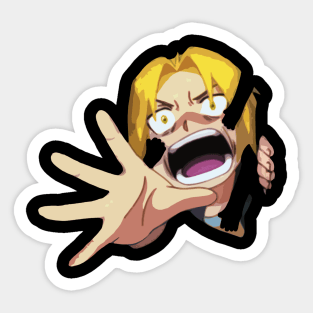 Edward Elric FullMetal Alchemist Sticker